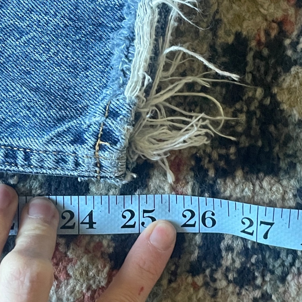 Agolde Riley Size 27 Button Fly High Rise Women's Jeans - Picture 10 of 11